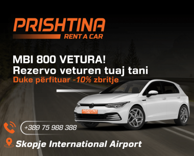 Eurokoha dhe Rent a Car Prishtina - partneritet për vetura me qira në Aeroportin e Prishtinës, Shkupit dhe Tiranës